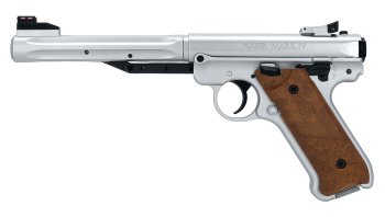 Vzduchová pistole Ruger Mark IV Silver, 4,5mm