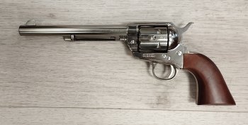 Revolver F. Lli Pietta 1873 SAA, nikl, 7,5 palců, .45LC