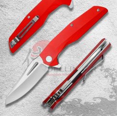 Nůž zavírací Dellinger Coyotte Flipper - RED 8Cr14MoV