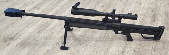 Puška jednoranová Steyr HS50, .50BMG